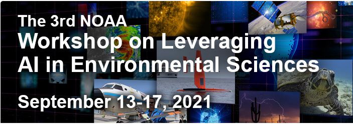 3rd NOAA Workshop on Leveraging AI in Environmental Sciences banner